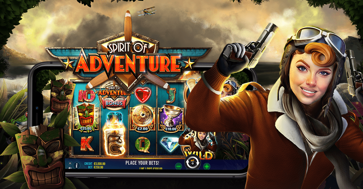 segredos de slots, Spirit of Adventure, multiplicadores slots, bônus de slots